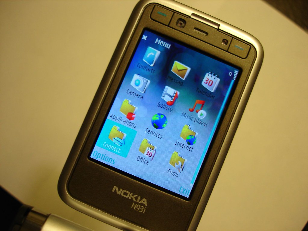 N93i Applications Screen