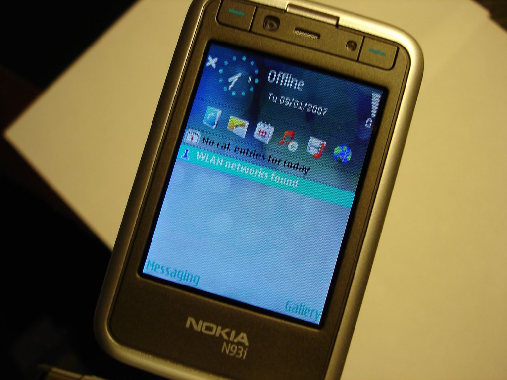 N93i with Wifi Wizard