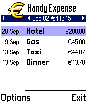 Handy Expense