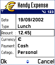 Handy Expense