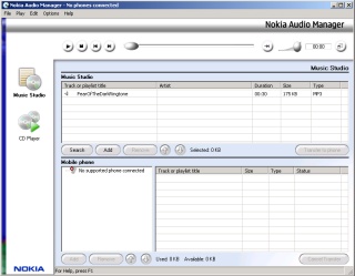 Nokia Audio Manager