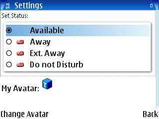 Using a Jabber IM client