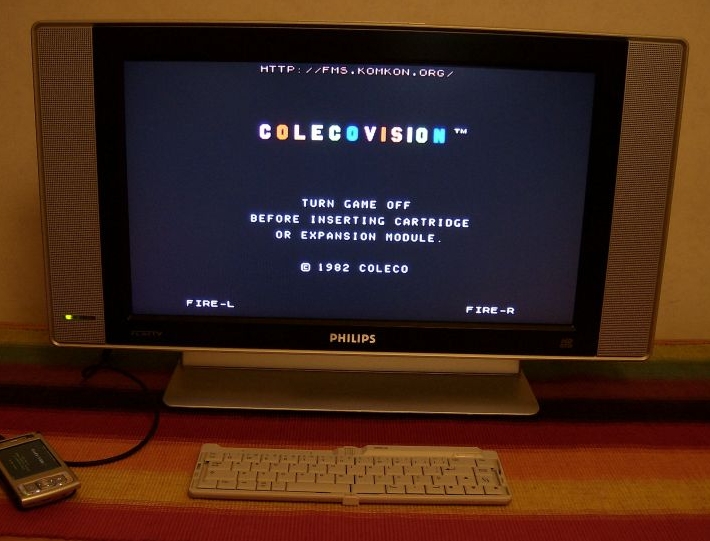 ColecoVision emulated on Nokia N95