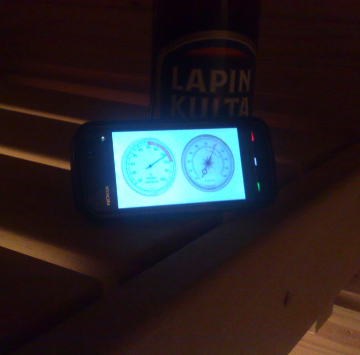 Nokia 5800 Sauna Edition