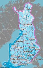 Finland GSM Coverage