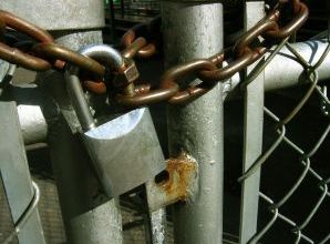Locked and Chained Gate