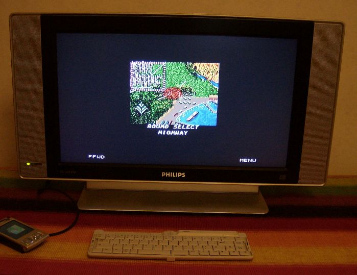 Sega Game Gear emulated by Nokia N95