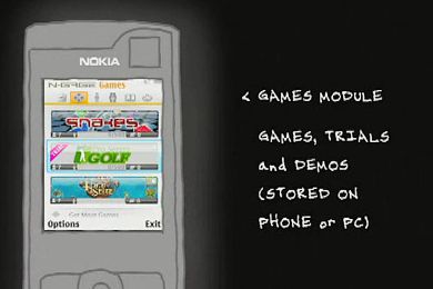 Next Gen N-Gage demo screen