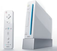 Nintendo Wii with controller