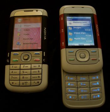 Nokia 5700 and 5300 multimedia galleries