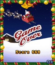 Santa's Workshop S60 end screen