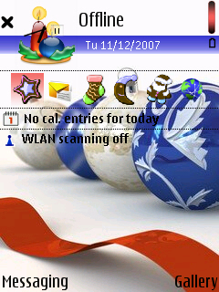 Christmas Time standby screen