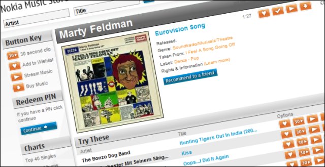 Nokia Music Store