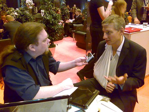 Ewan (l) and Nigel (r)