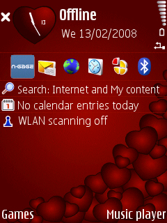 Forever Lies standby screen