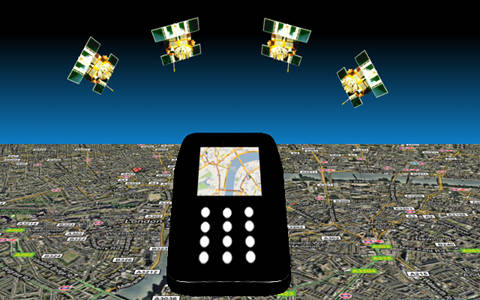 Navigating with your gps enabled phone