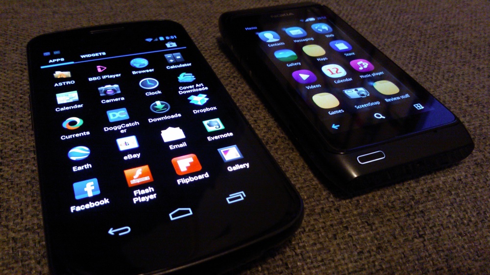 Galaxy Nexus and N8