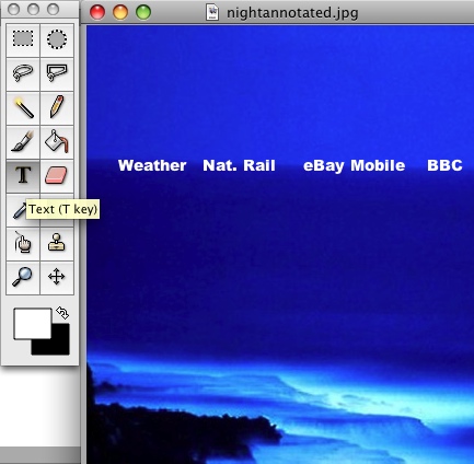 The wallpaper kludge!