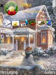 Waiting For Christmas standby screen