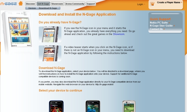 Ngage official installation instructions