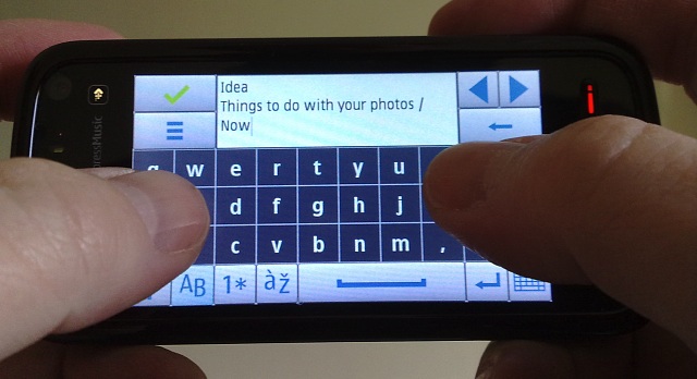 virtual keyboard on 5800