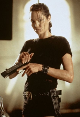 Angelina Jolie as Lara Croft