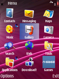 Love4343 menu screen