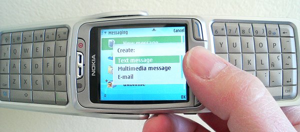 E70 creating new message