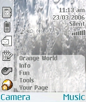 Orange Home Screen 2