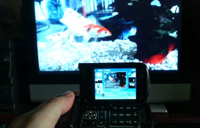 Videos, slides, photos, all from N93 to widescreen TV....