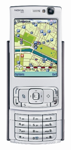 N95 running Maps
