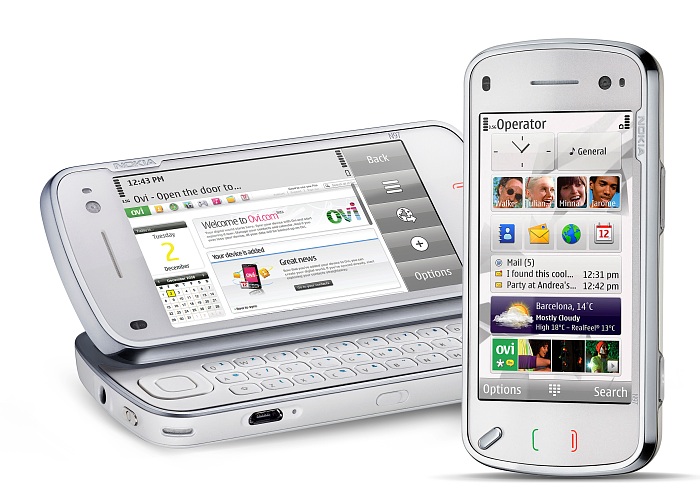 Nokia N97 hybrid form factor