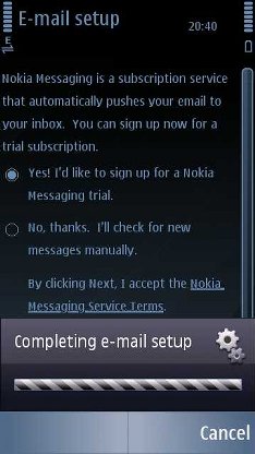 Nokia Messaging Setup 11