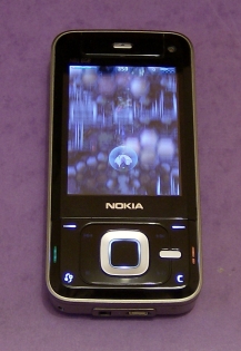 Nokia N81 running Space Impact demo