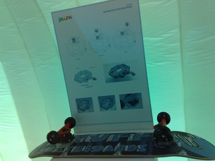 The Nokia Push skate rig for the N8