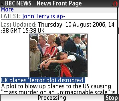 Opera Mini screenshot