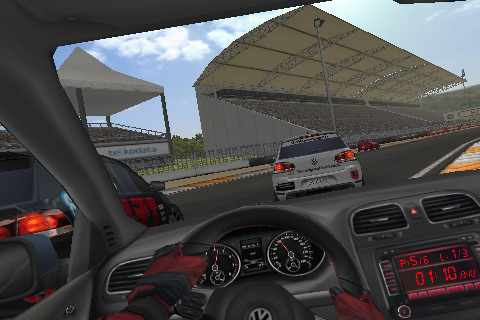 Real Racing on the iPhone