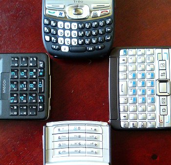 Buttons, buttons and keypads. Better than touchscreens? It's your choice!