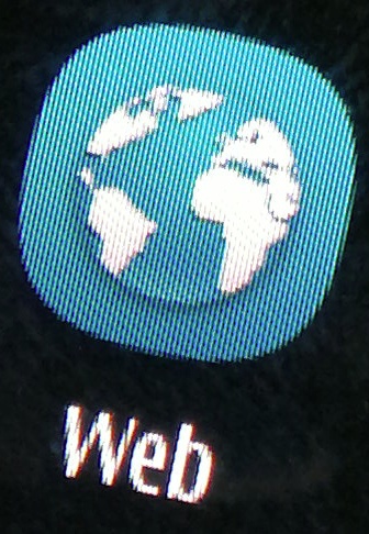 nHD screen detail on the E7