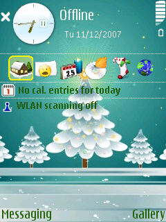 Xmastree standby screen