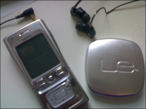 N91 with Custom Headphones