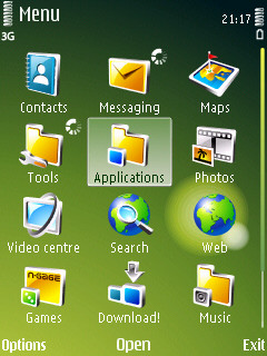 Flahorn theme with default-ish icons