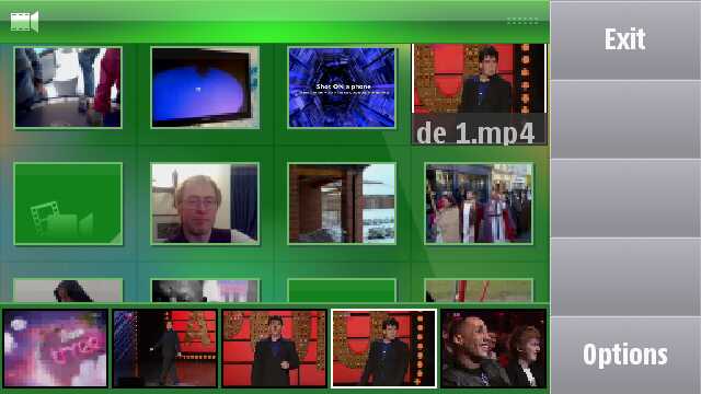 Screenshot Nokia Video Cuts