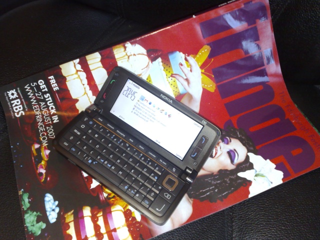 Nokia E90 Out and About