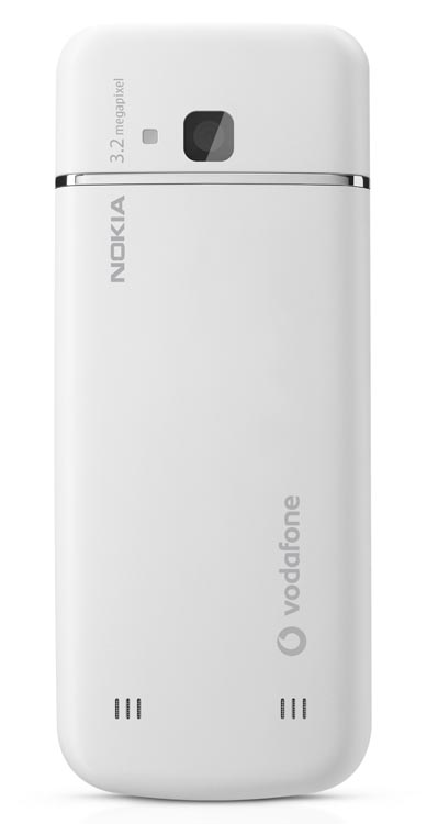 Nokia 6730 Classic Vodafone Back shot