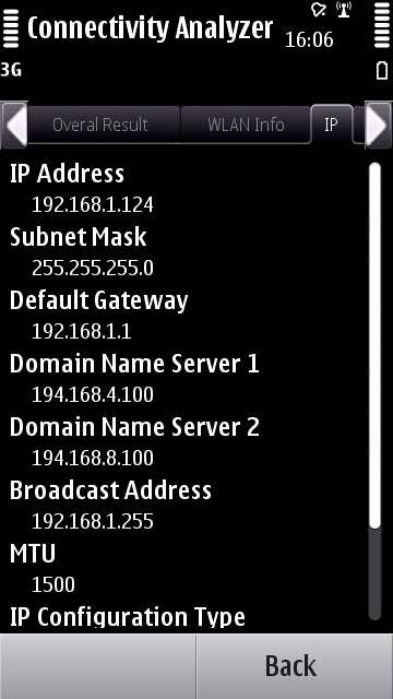 Connectivity Analyzer
