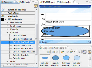 Eseries resources in Carbide.ui