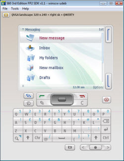 E75 skin in S60 emulator