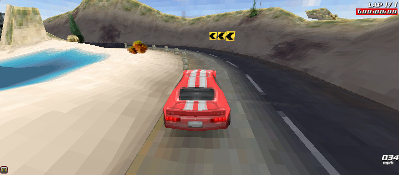 Some java driving game :)
