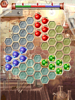 Hexxagon three player